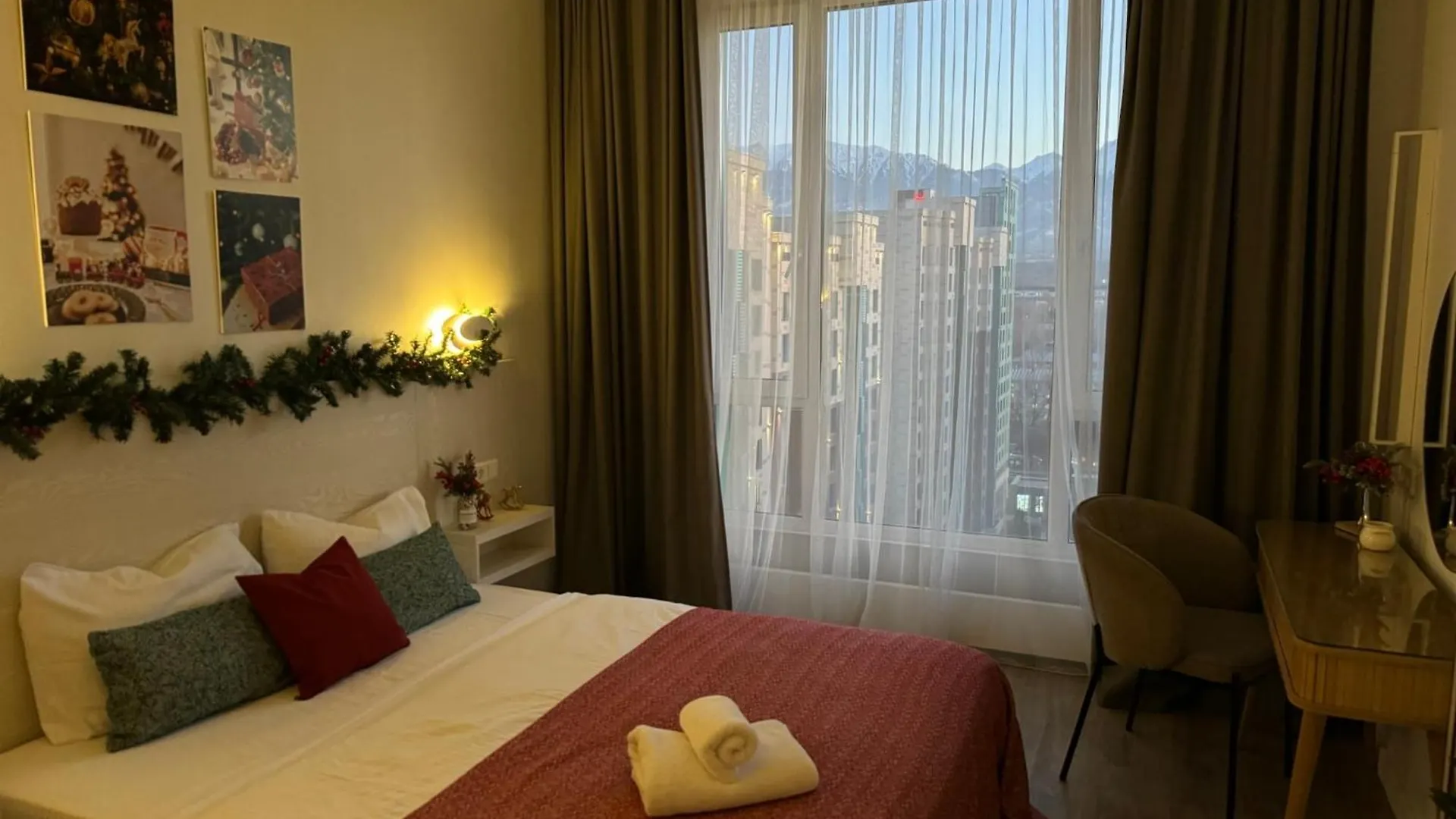 La Vista Apartment С Видом На Горы Almaty
